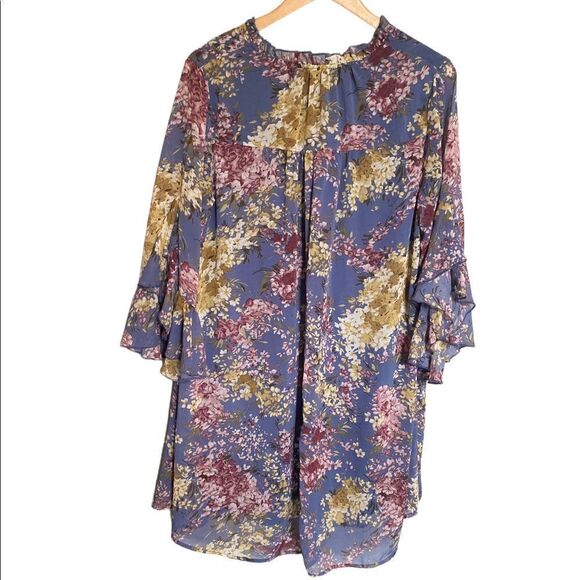 UMGEE Floral Print Dress Size Medium - Picture 5 of 5
